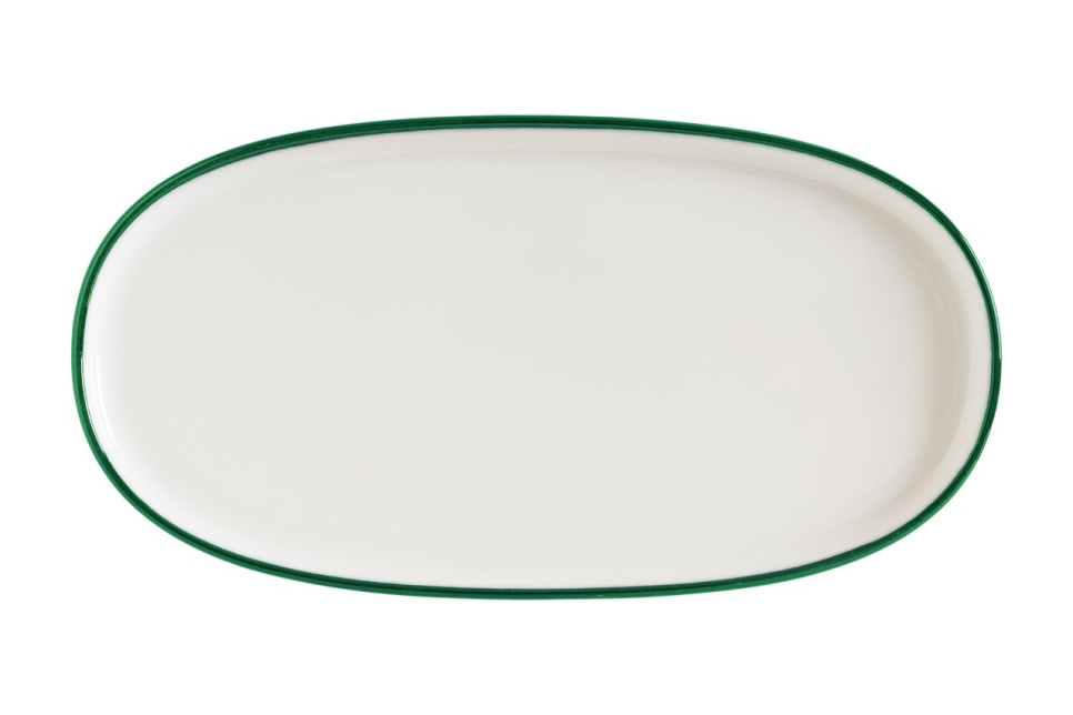 Fat 24 x 11 cm, Gourmet Linea Green - Bonna i gruppen Dukning / Tallrikar, Skålar & Fat / Fat hos KitchenLab (1069-34987)