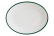 Uppläggningsfat 31 x 24 cm, Moove Linea Green - Bonna