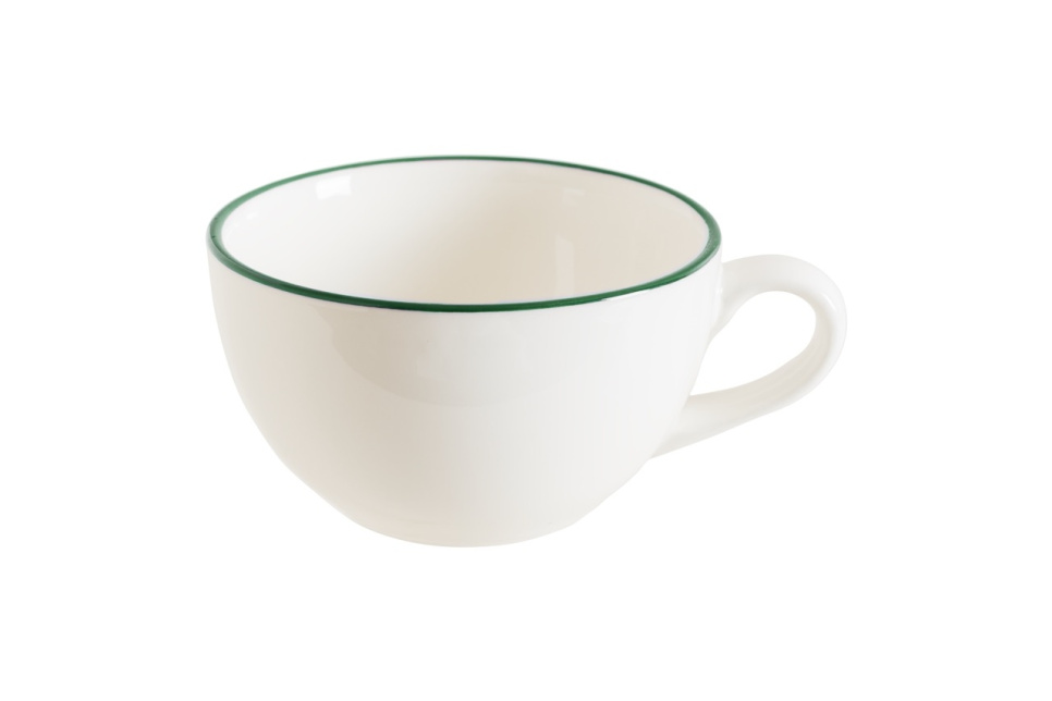 Kaffekopp 23 cl, Rita Linea Green - Bonna i gruppen Te & Kaffe / Kaffetillbehör / Kaffekoppar hos The Kitchen Lab (1069-34991)