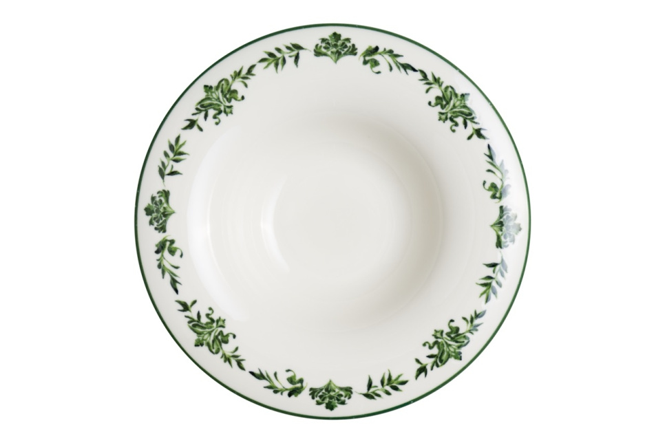Djup Tallrik 28 cm, Lavis Green - Bonna i gruppen Dukning / Tallrikar, Skålar & Fat / Tallrikar hos KitchenLab (1069-35116)