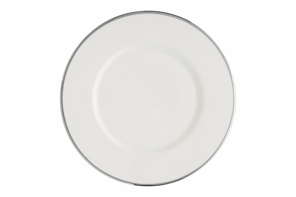 Tallrik 28 cm, Silverline Neat - Bonna i gruppen Dukning / Tallrikar, Skålar & Fat / Tallrikar hos The Kitchen Lab (1069-35141)