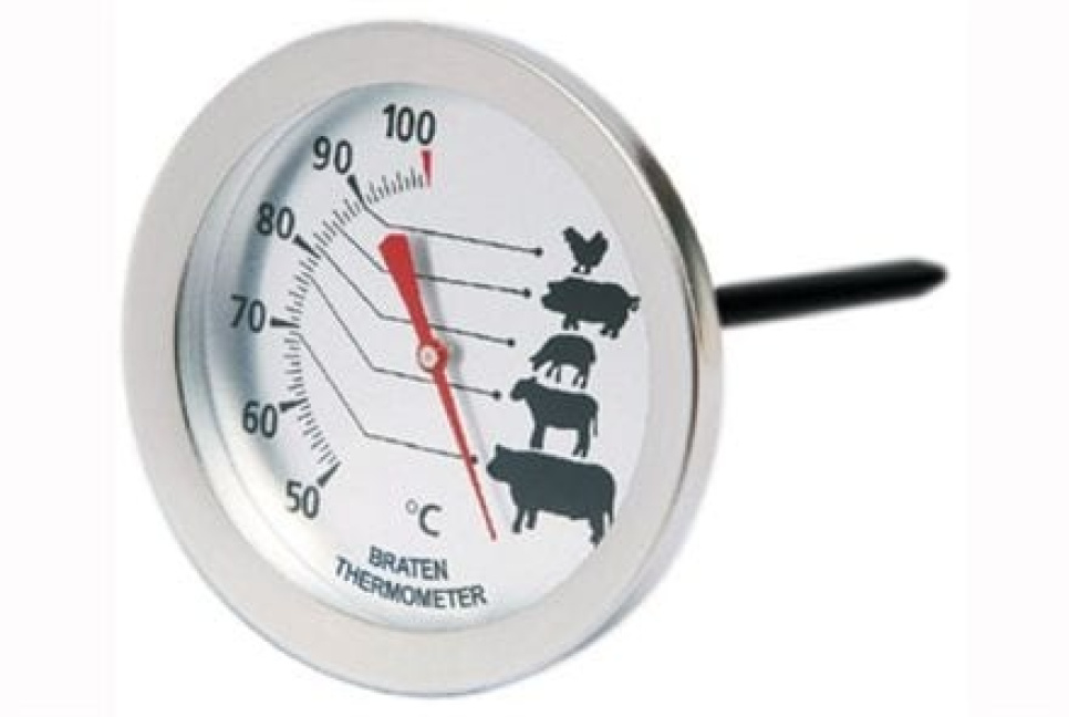 Köttermometer med illustrationer - Mingle i gruppen Matlagning / Mätare & Mått / Kökstermometrar / Instickstermometrar hos The Kitchen Lab (1070-10512)