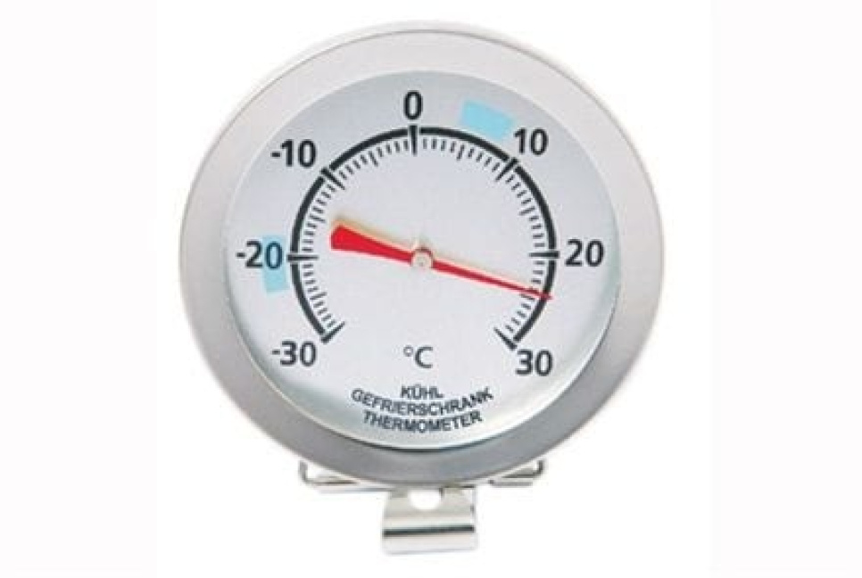 Analog frys-/kylskåpstermometer med clips - Mingle i gruppen Matlagning / Mätare & Mått / Kökstermometrar / Enkla termometrar hos The Kitchen Lab (1070-10514)