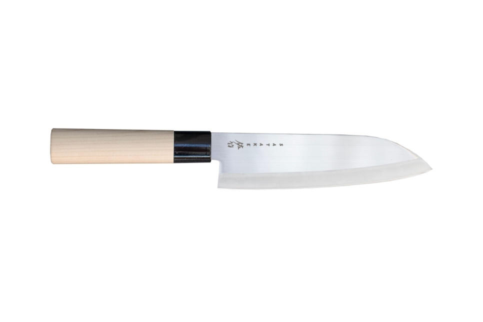 Santoku, 17cm, Houcho - Satake i gruppen Matlagning / Köksknivar / Santokuknivar hos The Kitchen Lab (1070-10528)