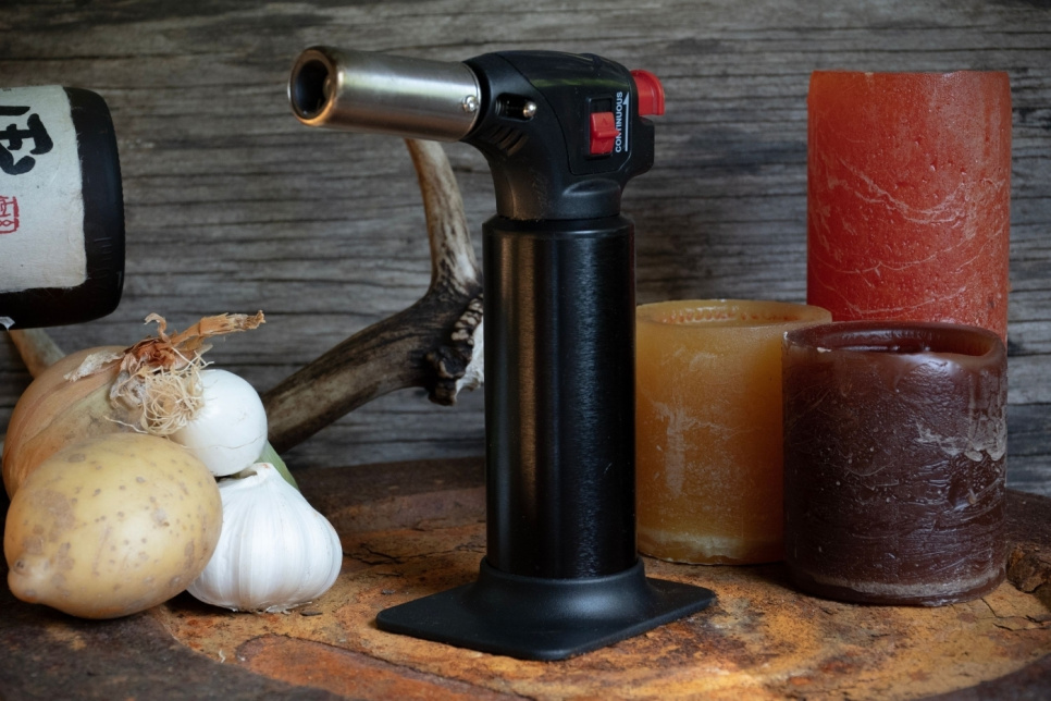 Gasbrännare Flame King, svart - Satake