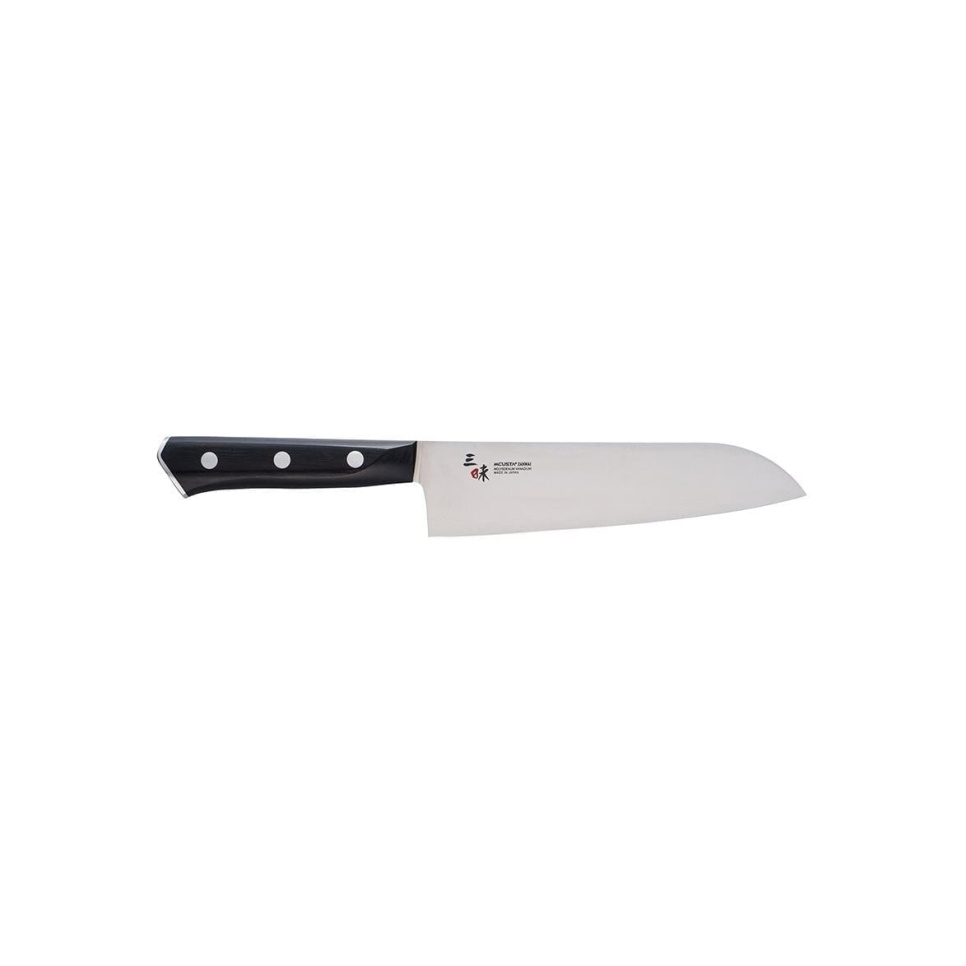 Santoku, 18cm, Modern Molybdenum - Mcusta/Zanmai i gruppen Matlagning / Köksknivar / Santokuknivar hos The Kitchen Lab (1070-17342)
