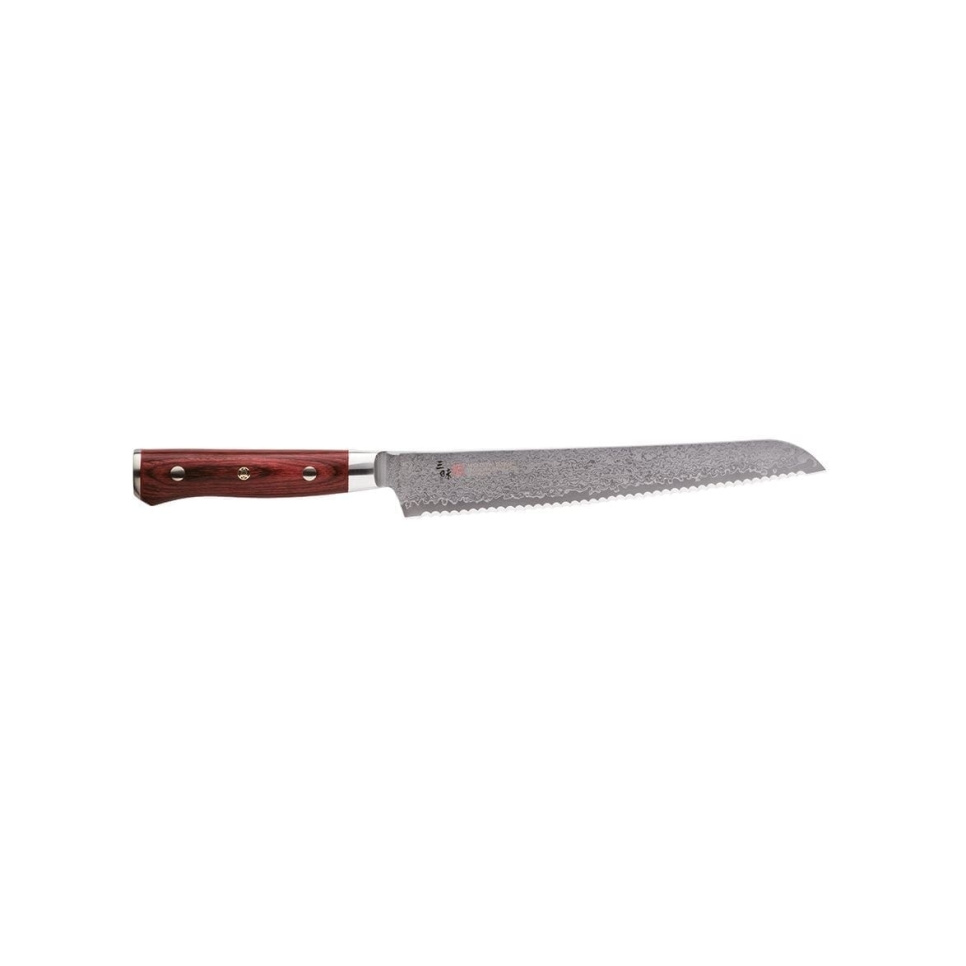Brödkniv, 23cm, Flame Damascus - Mcusta/Zanmai i gruppen Matlagning / Köksknivar / Brödknivar hos KitchenLab (1070-17353)