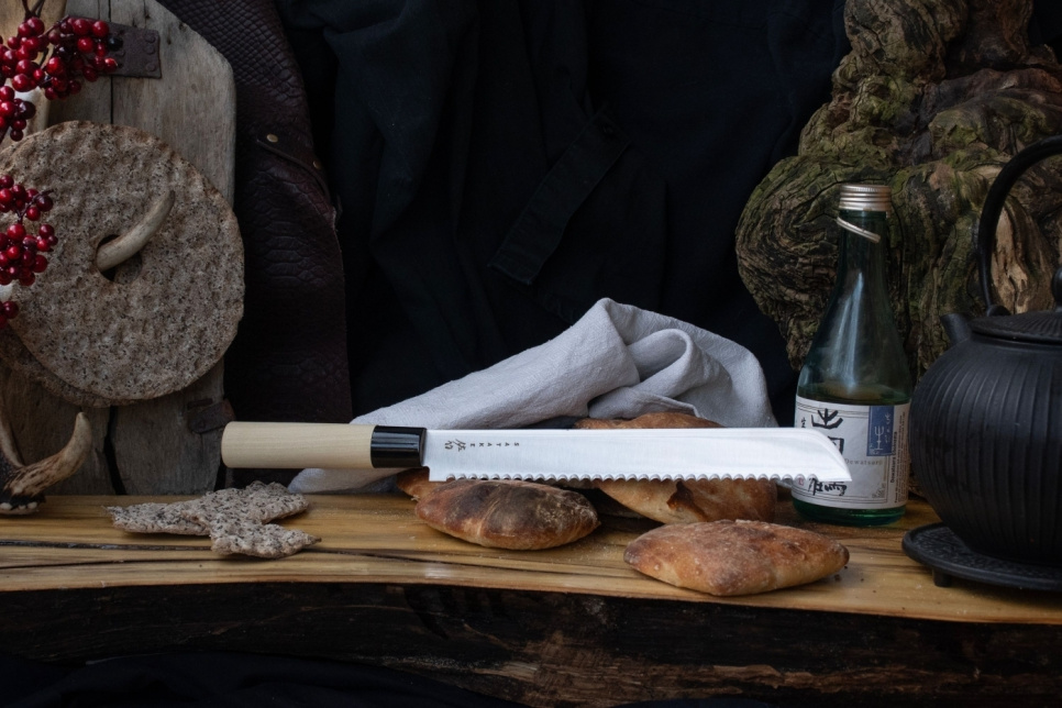 Brödkniv, 24 cm, Houcho - Satake