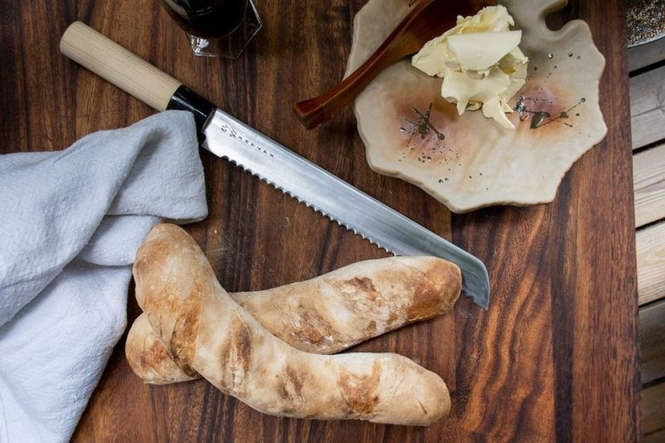 Brödkniv, 24 cm, Houcho - Satake