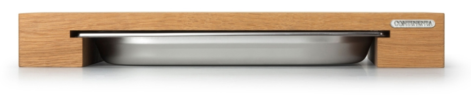 Skärbräda med 1 bleck, ek, medium - Continenta