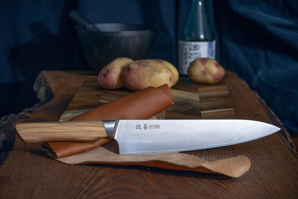 Gyuto. 21 cm, Kaizen - Satake Gyuto. 21 cm, Kaizen - Satake