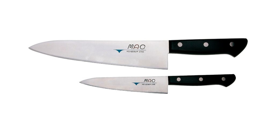 Knivset, två knivar i presentförpackning, Chef - MAC i gruppen Matlagning / Köksknivar / Knivset hos The Kitchen Lab (1070-31866)