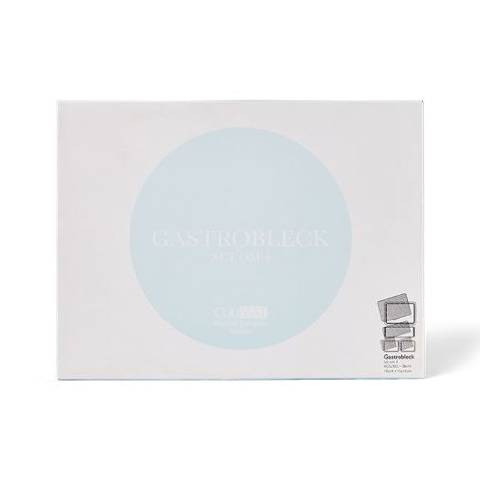 Gastrobleck/Plåt med Galler, 4-pack - Culimat