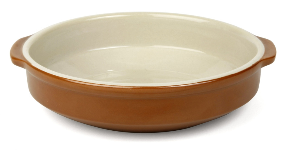 Gratängform, brun/beige, Diameter 20.5 cm - Xantia i gruppen Matlagning / Formar & Kantiner / Ugnsformar hos KitchenLab (1071-10029)