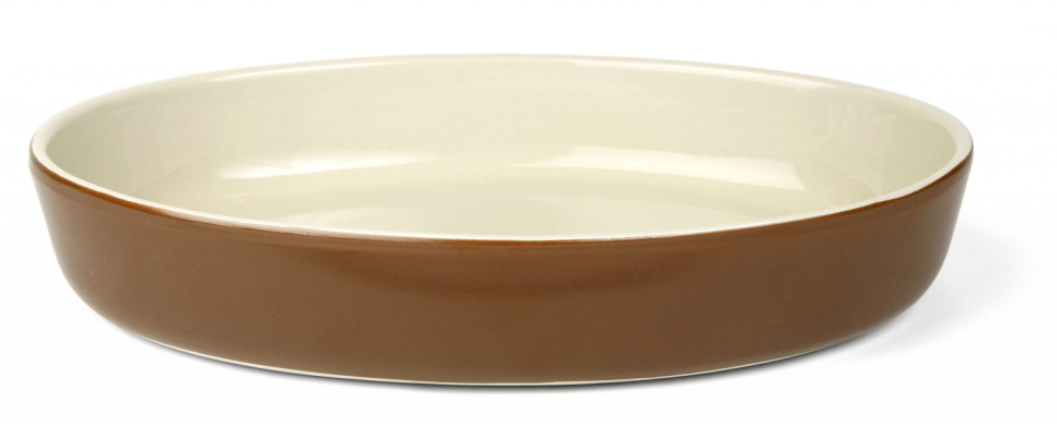 Form oval, brun/beige, 27 x 18 cm - Xantia i gruppen Matlagning / Formar & Kantiner / Ugnsformar hos KitchenLab (1071-10032)