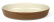 Form oval, brun/beige, 27 x 18 cm - Xantia