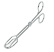 Serveringstång, 23 cm - Exxent Serveringstång, 23 cm - Exxent