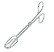 Serveringstång, 23 cm - Exxent Serveringstång, 23 cm - Exxent