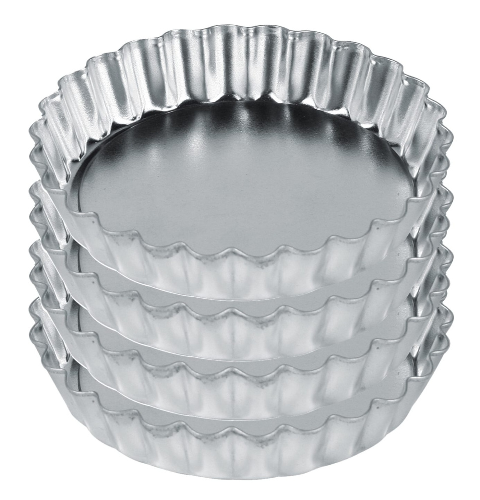 Små pajformar 10 cm, 4-pack - Exxent