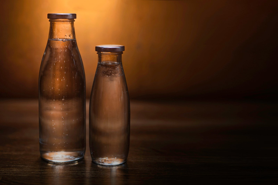 Serveringsflaska med skruvkork, 0,5 L - Exxent Serveringsflaska med skruvkork, 0,5 L - Exxent