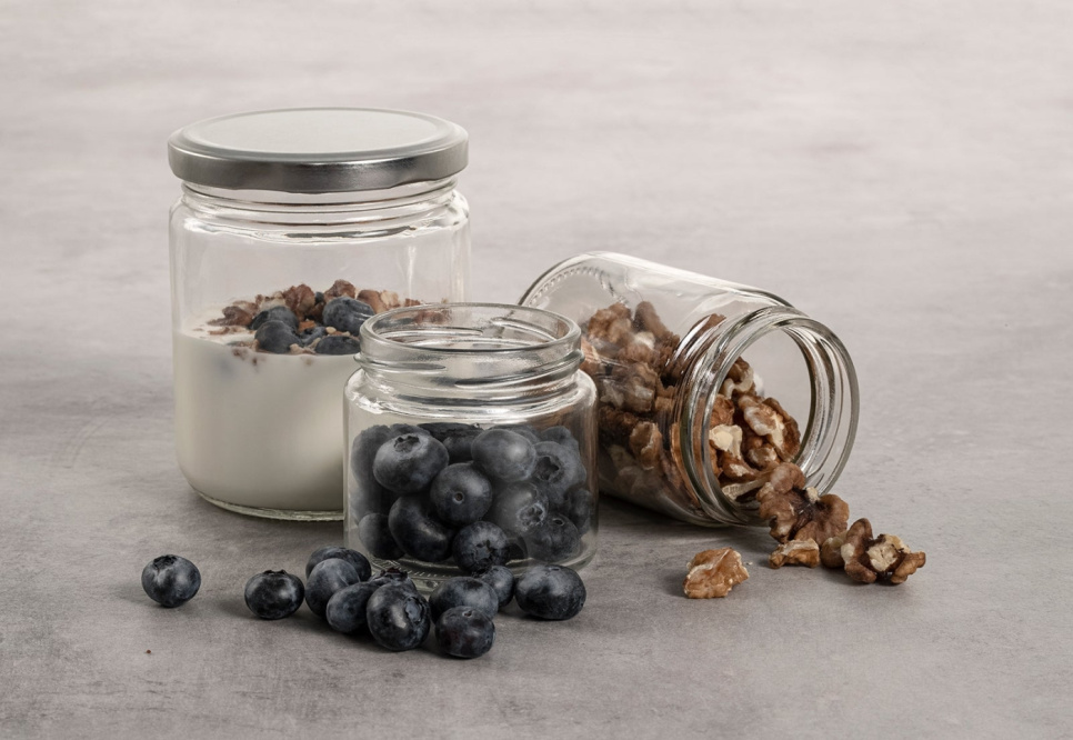 Serveringsburk med skruvlock, 150 ml - Exxent Serveringsburk med skruvlock, 150 ml - Exxent