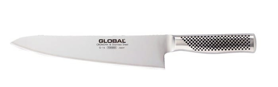 Kockkniv G-16, 24 cm - Global i gruppen Matlagning / Köksknivar / Kockknivar hos KitchenLab (1073-10399)