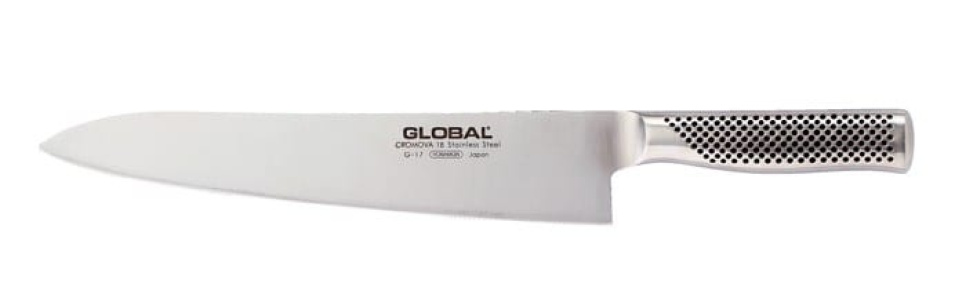 Kockkniv G-17, 27 cm - Global i gruppen Matlagning / Köksknivar / Kockknivar hos The Kitchen Lab (1073-10400)