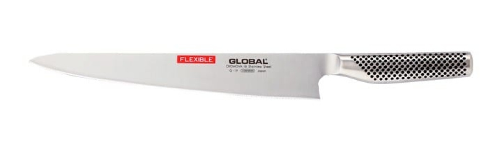 Bred filékniv G-19, 27cm, flexibel - Global i gruppen Matlagning / Köksknivar / Filéknivar hos The Kitchen Lab (1073-10403)