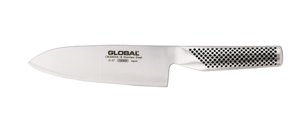 Santoku G-57, 16cm - Global i gruppen Matlagning / Köksknivar / Santokuknivar hos The Kitchen Lab (1073-10428)