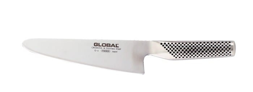 Global G-6 Kockkniv 18cm rundad i gruppen Matlagning / Köksknivar / Kockknivar hos The Kitchen Lab (1073-10430)