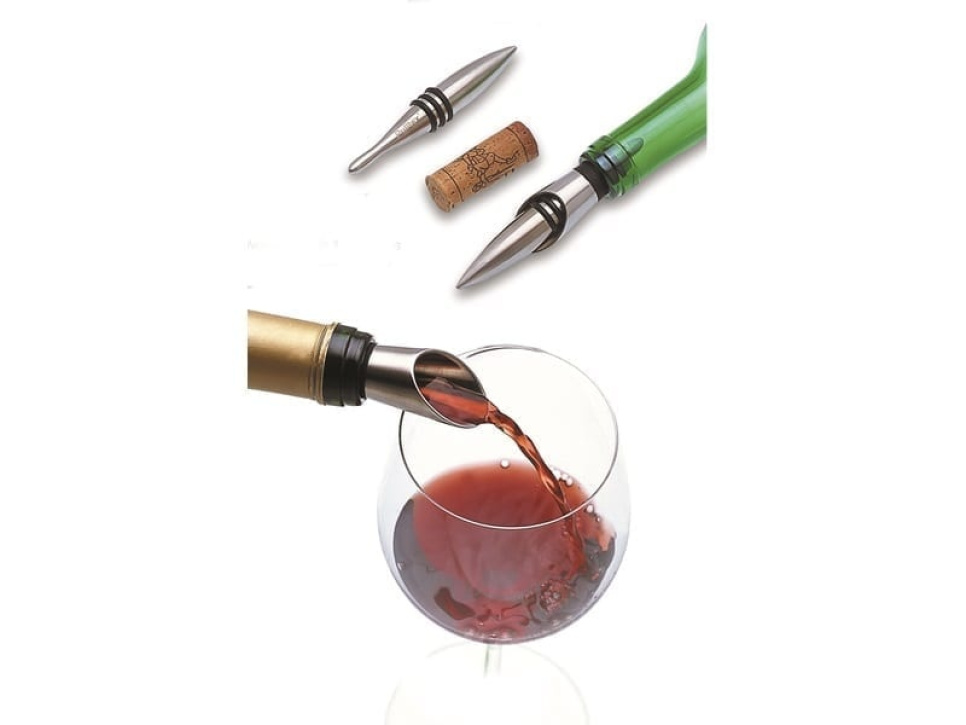 Vinstoppare med droppkork, Uranus - Pulltex i gruppen Bar & Vin / Vintillbehör / Förslutare hos KitchenLab (1073-11598)