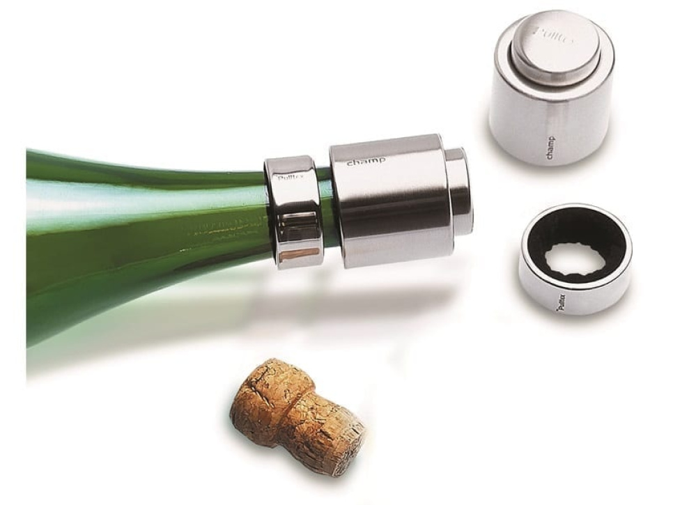 Stoppkork och droppring för champagne - Pulltex i gruppen Bar & Vin / Vintillbehör / Förslutare hos KitchenLab (1073-11605)