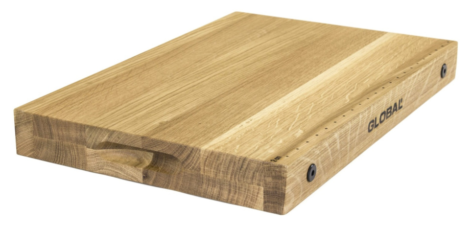 Skärbräda massiv ek 55x38x5 cm - Global