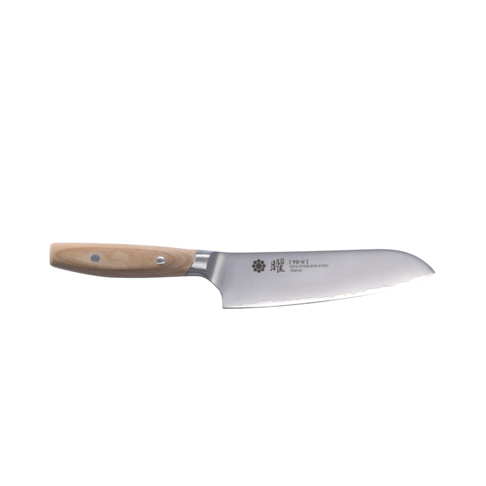 Santoku-kniv 16,5 cm- Yaxell YO-U i gruppen Matlagning / Köksknivar / Santokuknivar hos KitchenLab (1073-20027)