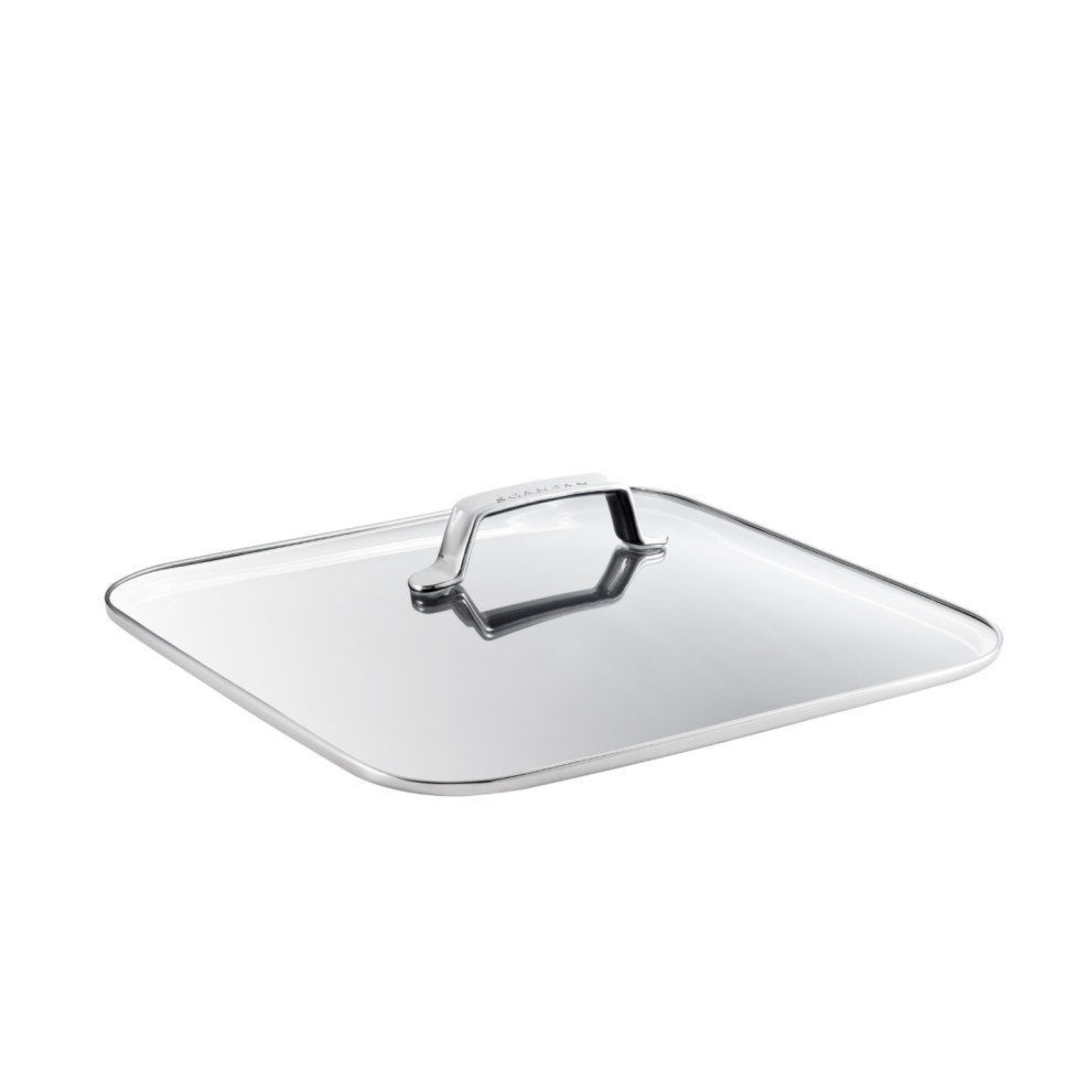 Glaslock, kvadratiskt, TechnIQ - Scanpan - 32 cm i gruppen Matlagning / Kastruller & Grytor / Tillbehör & lock hos The Kitchen Lab (1073-20317)
