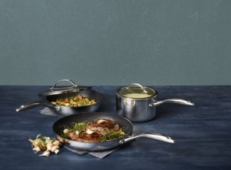 Traktörpanna med lock, 28 cm, HaptIQ - Scanpan