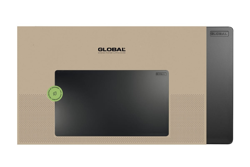 Skärbräda av sockerör, 53x30,5x1,4 cm - Global