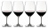 Cabernet/Merlot Rödvinsglas, Veritas, 4-pack - Riedel
