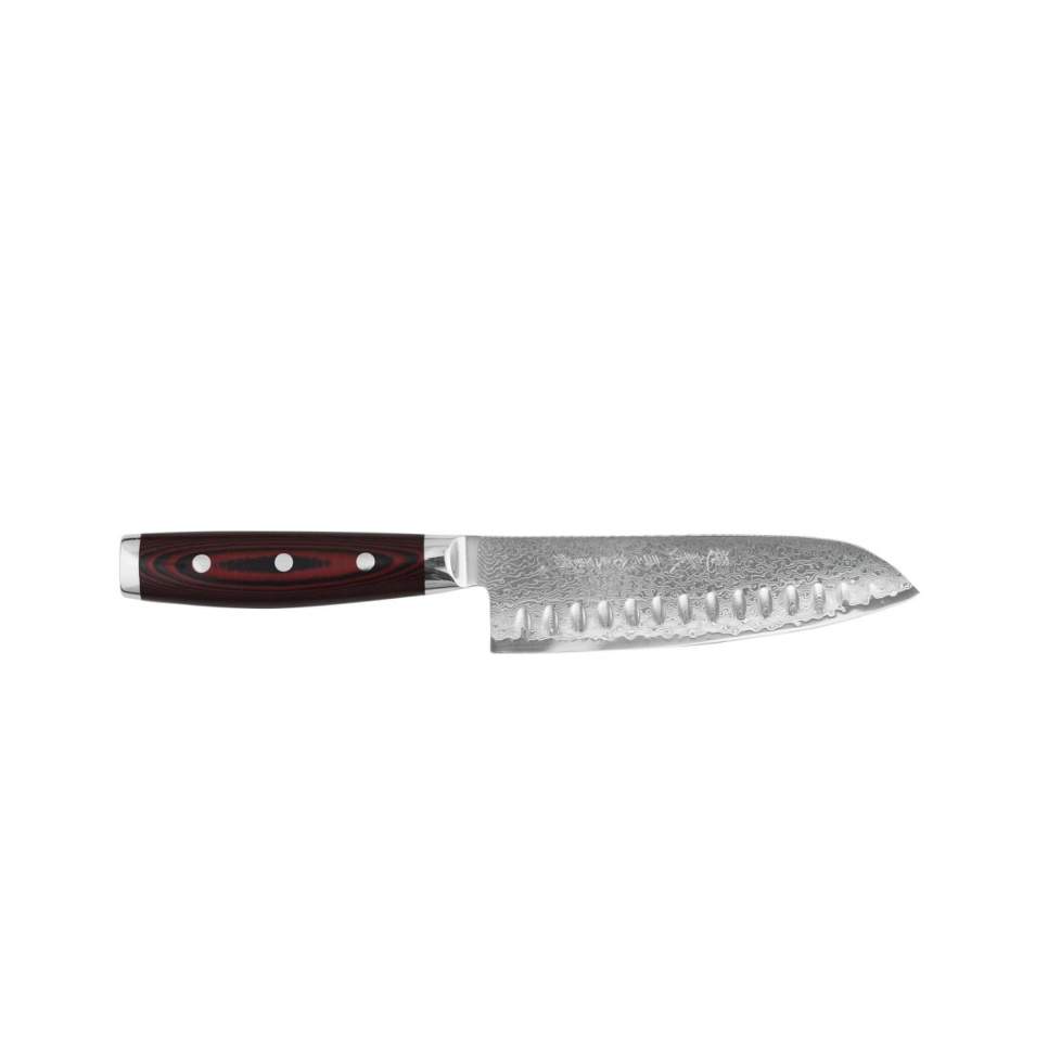 Santoku-kniv, olivslipad, 16,5 cm - Yaxell, Super Gou i gruppen Matlagning / Köksknivar / Santokuknivar hos The Kitchen Lab (1073-26819)