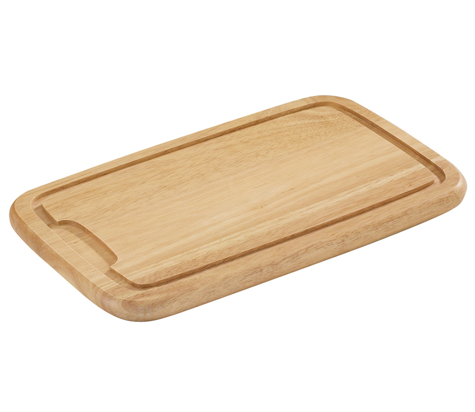 Trancherbräda Rubberwood 36x23 cm - Zassenhaus i gruppen Matlagning / Köksredskap / Skärbrädor hos The Kitchen Lab (1073-29594)