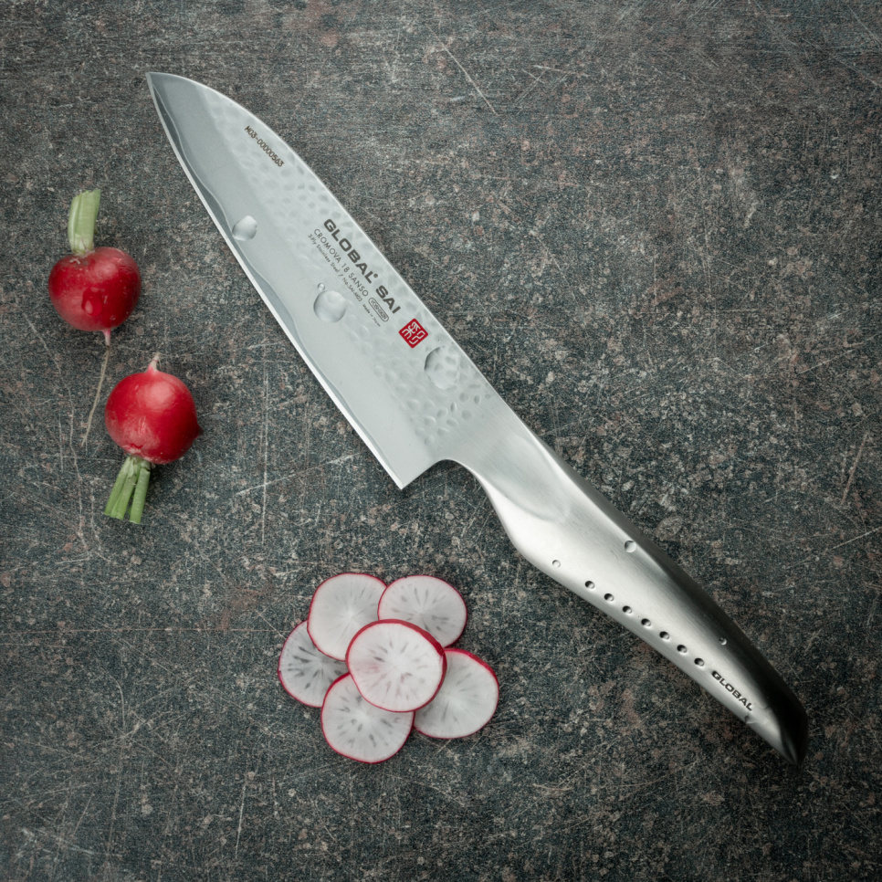  Santokukniv, 13,5cm, Sai - Global