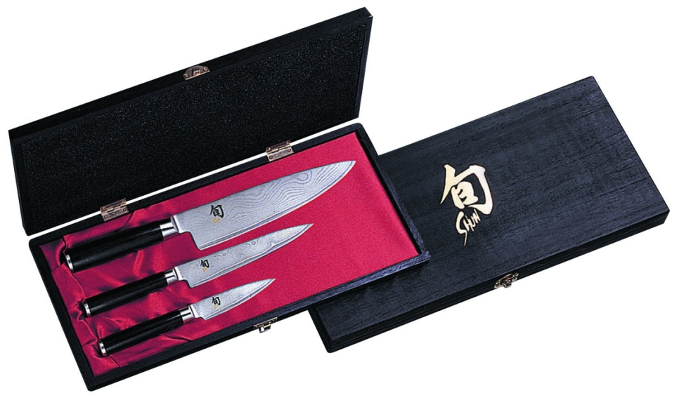 Knivset 3 delar, Shun Classic - KAI i gruppen Matlagning / Köksknivar / Knivset hos The Kitchen Lab (1074-11646)