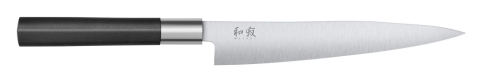 Flexibel filékniv 18 cm - KAI Wasabi Black i gruppen Matlagning / Köksknivar / Filéknivar hos KitchenLab (1074-13957)