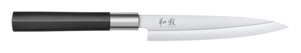 Sashimikniv Yanagiba 15 cm - KAI Wasabi Black i gruppen Matlagning / Köksknivar / Sashimiknivar hos KitchenLab (1074-13962)