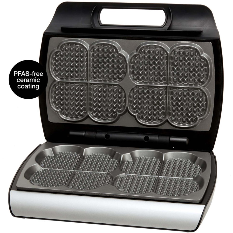 Våffeljärn, dubbelt, Elegance Sound - Åviken i gruppen Köksmaskiner / Värma & Koka / Våffeljärn hos The Kitchen Lab (1074-22862)