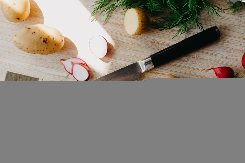 Pettykniv 12 cm - Karimatto