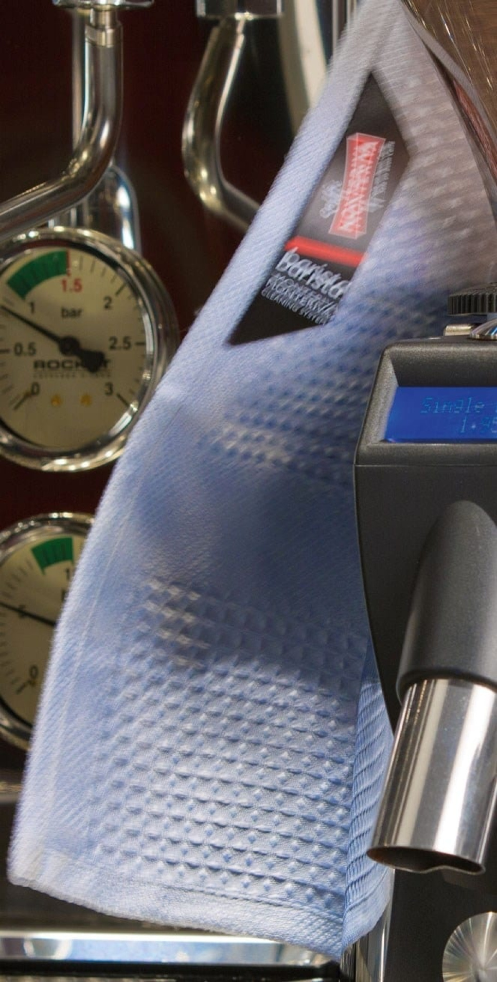 Barista duk, rengöring - Monteriva