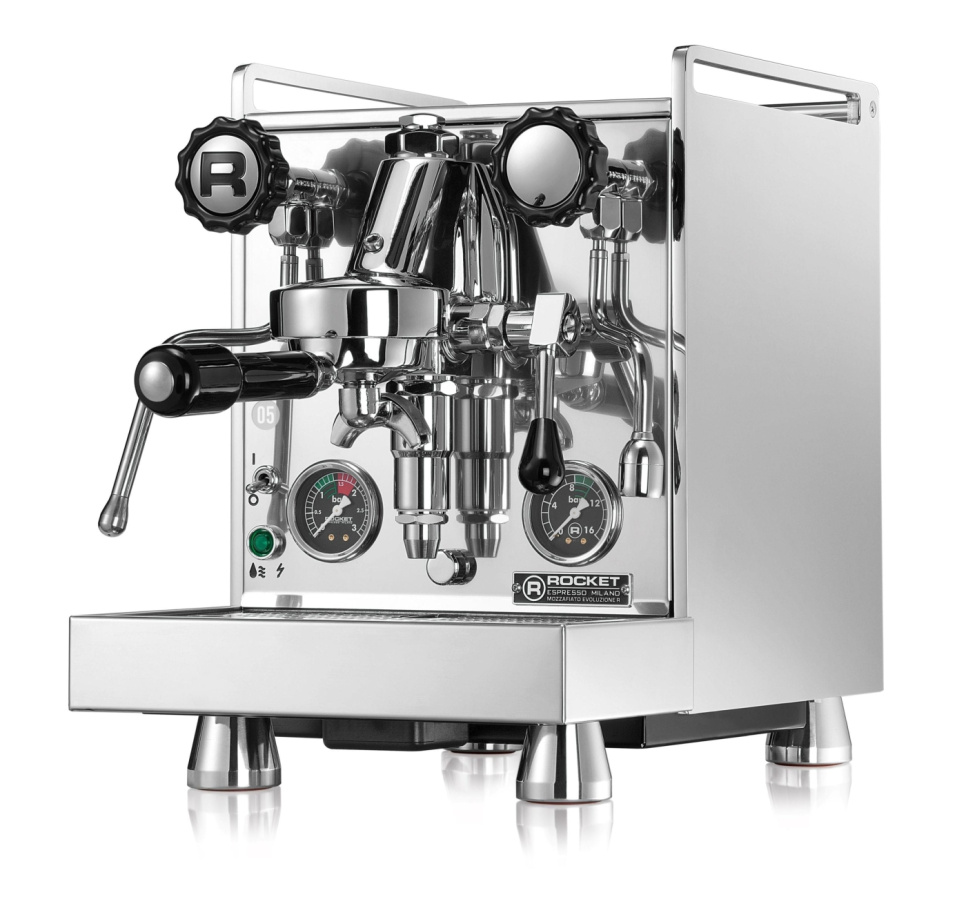 Espressobryggare Rocket Espresso Mozzafiato Cronometro R i gruppen Te & Kaffe / Brygga kaffe / Espressomaskiner hos The Kitchen Lab (1075-22480)