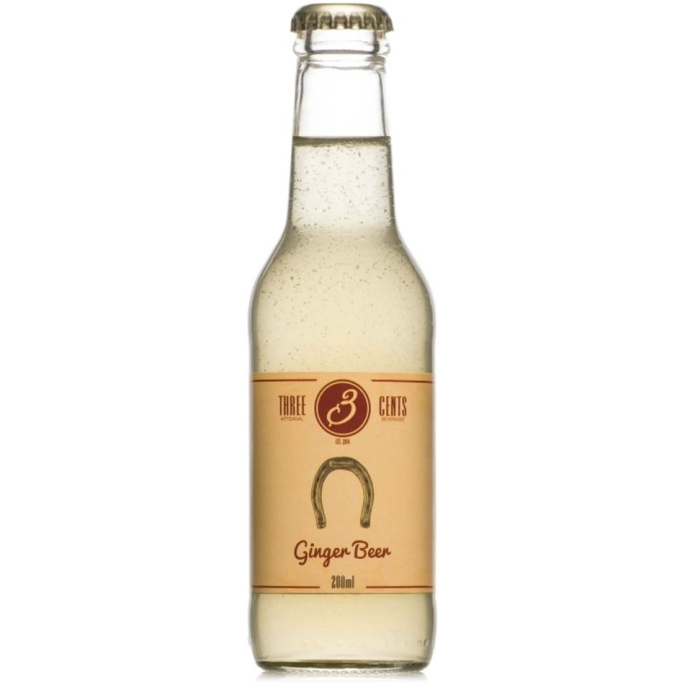 Ginger Beer, 200 ml - Three Cents i gruppen Matlagning / Kolonial hos The Kitchen Lab (1083-28749)