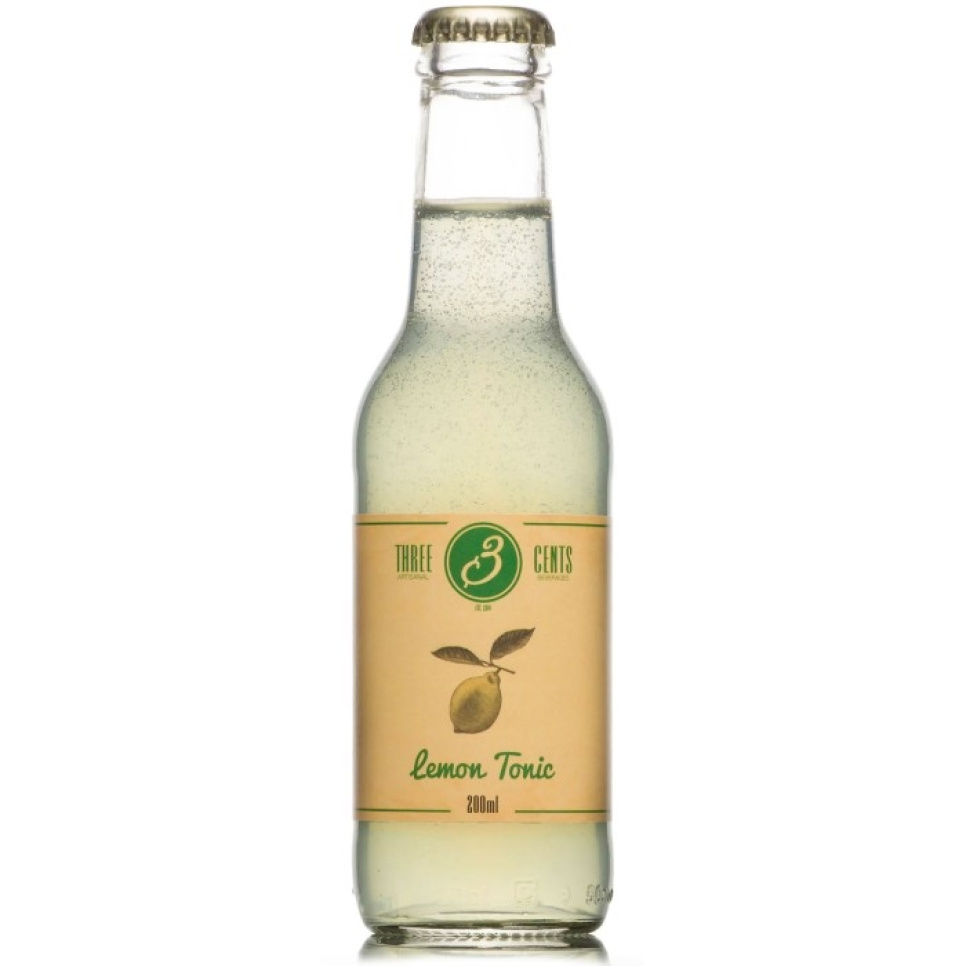 Lemon Tonic, 200 ml - Three Cents i gruppen Matlagning / Kolonial hos The Kitchen Lab (1083-28753)